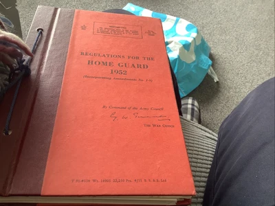 £20 • Buy Regulations For The Home Guard 1955 Very Rare Book With Amendments No 10