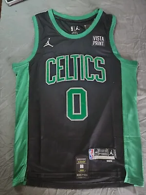Jason Tatum #0 Boston Celtics Jersey Black Stitched Size Small NWT  • $29
