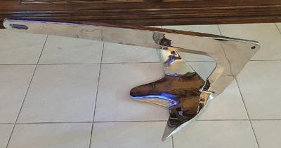 $799.99 • Buy 66 Lbs 30kg 316 Stainless Steel Bruce/Claw Style Marine Boat Anchor Polished New