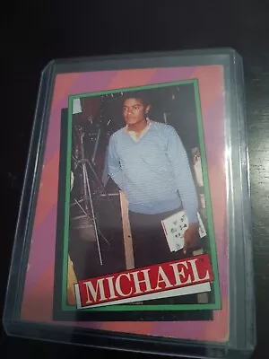 Michael Jackson Trading Card 1984 #10 • $2.20