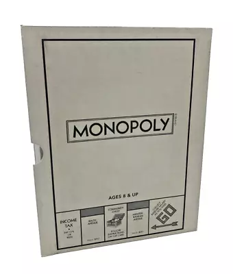 2013 Monopoly Collector's Edition Board Game Classic Fabric Book Style New • $20.95