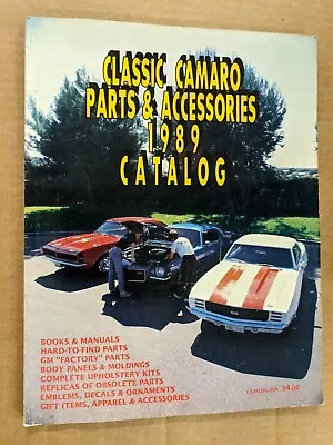   Classic Camaro Catalogs 1989   Parts Accessories Magazine M393  • $12.99