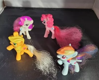 McDonald's Lot Of 4 MLP My Little Pony Unicorns 3   Figures Hasbro 3  • $10