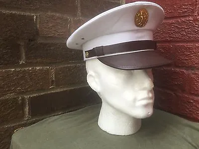 £44.99 • Buy WW2 US Military Police Visor Cap Size 58cm