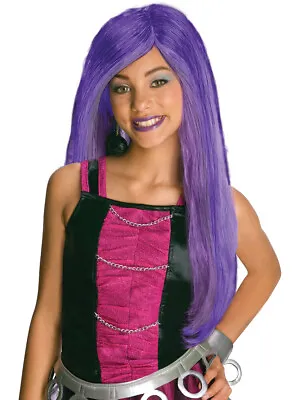 Monster High Spectra Vondergeist Child's Purple Costume Wig • $24.15