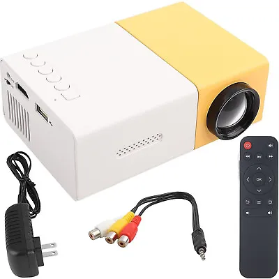 Mini Projector LED HD 1080P Home Cinema Portable Office Theater Movie Projector • $23.99