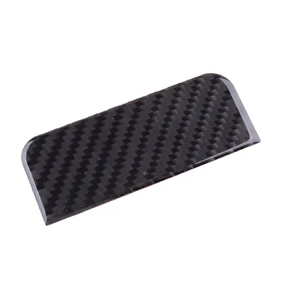 1pcs Carbon Fiber Copilot Storage Box Handle Trim Fit For Mitsubishi Lancer Evo • £6.22