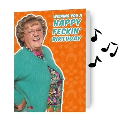 Birthday Card Mrs Brown's Boys Musical Sound Birthday Card Includes Envelope • £4.50