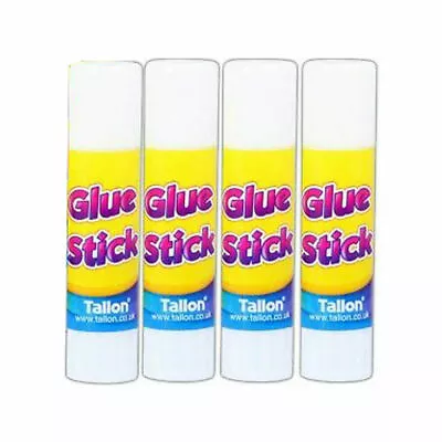 £2.69 • Buy 4 X GLUE STICKS Washable Non-Toxic Kids Children School Craft Glue Adhesives 4pc