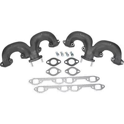 Tru-Ram Ford 54-64 Y-Block 239 272 292 312 V8 Retro Cast Iron Exhaust Manifolds • $394.99