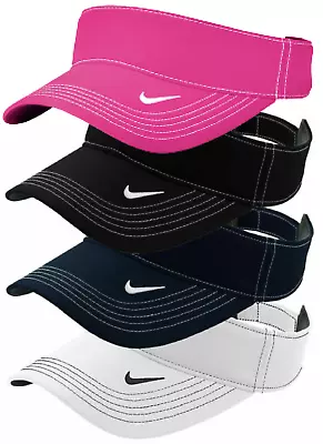 Nike Dri-Fit Swoosh Visor Unisex Strapback Volleyball Cap Authentic Golf Hat • $22.97