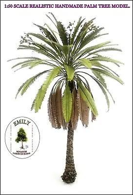 Miniature Palm Tree Model 1/50 Scale Approx 18 Cm Height. Emily Emg-014 • $10