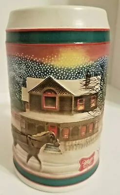 Vintage Miller High Life Holiday Christmas Beer Stein  • $8.37