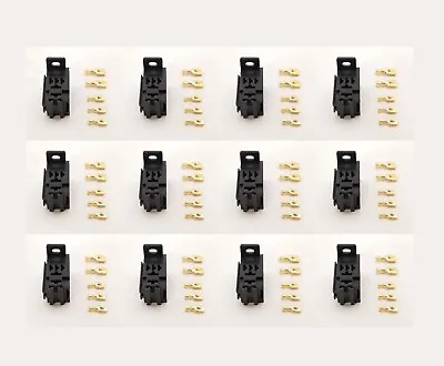 Micro Relay Socket With Terminals - With Mounting Tab - 12 Pack • $49.99