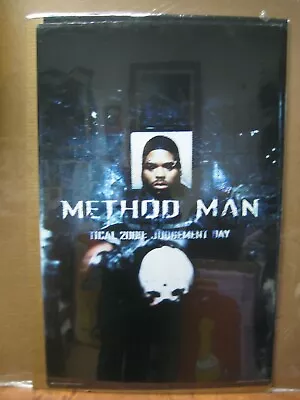 Method Man Judgement Day Wu Tang 1998 Vintage Poster 14774 • $44.97