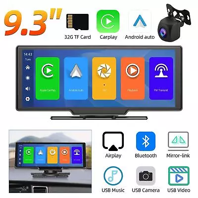 9.3'' General Wireless Touch Screen CarPlay For VW Porsche Skoda Bluetooth GPS • $109.99