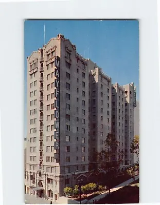 Postcard Mayflower Hotel Los Angeles California USA • $3.46
