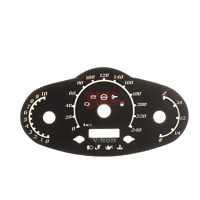 FOR V Rod VRSCA VRSCB Speedometer Faceplate Km/h Speedometer Face Sticker • $33.43