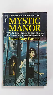 Mystic Manor By Helen Gray Weston 1966 1st Printing Paperback Library • $17.99