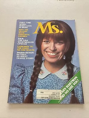 Ms. Magazine May 1976 Mary Hartman Lina Wertmuller Ingrid Bengis Womens Feminism • $12.99