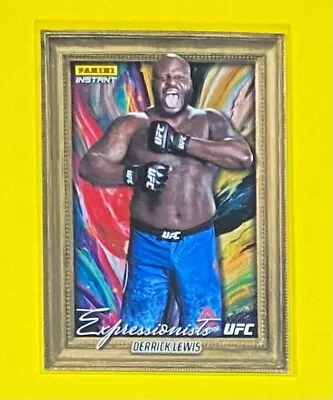 2022 Panini Instant UFC Derrick Lewis EXPRESSIONISTS 1/554 SP Heavyweight #E7 🔥 • $2.99