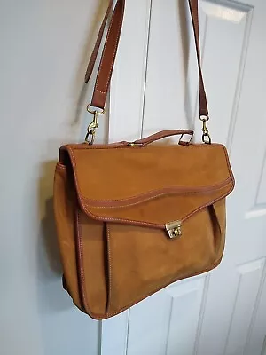 McGuire Nicholas Messenger Bag Leather Professional Work Field Bag  Crossbody  • $29.99