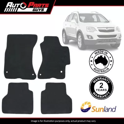 Charcoal Floor Mats 4 Piece For Holden Captiva 5 2006 2007 2008 2009 - 2015* • $119.99