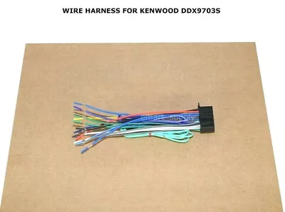 Wire Harness For Kenwood Ddx9703s Ddx-9703s 22 Pin Free Shipping  • $8.24