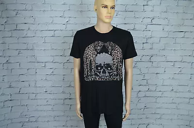 Mens All Saints Leopard Print Graphic Tee T-shirt • $99.99