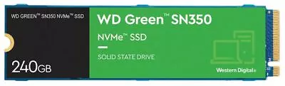 WD - WD Green SN350 NVMe M.2 2280 Solid State Drive 240GB • £58.53