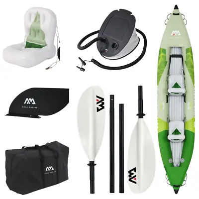 Aqua Marina 13'6  Betta-412 Recreational Inflatable Kayak 2-person W/ Paddles • $389