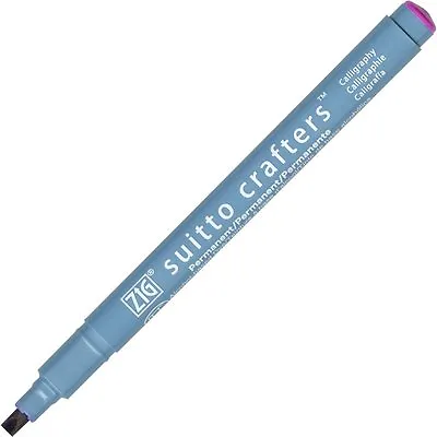 Zig Suitto Crafters Calligraphy Marker Pen - 0.5mm - Violet (Pack Of 6) • £9.32