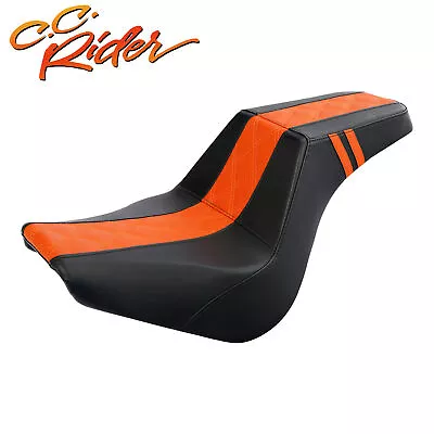 C.C. RIDER 2-Up Driver Passenger Seat Fit For Harley Softail Street Bob 2018-Up • $180