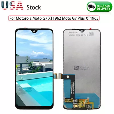 For 6.24  Motorola Moto G7 XT1962-1 XT1962-4 LCD Display Touch Screen Assembly* • $30.99