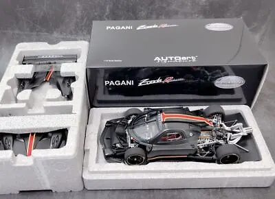 Autoart 1/18  Pagani Zonda Revolution Carbon Black Launch Version 327022 • $1814.81