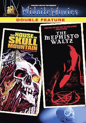 HOUSE ON SKULL MOUNTAIN MEPHISTO WALTZ Horror 1974 DVD MIDNITE MOVIES DOUBLE FEA • $24.95