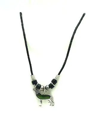 COOL JEWELS Mood Changing Wolf Pendant 16  + 2  Ext Black Cord Necklace • $20.80