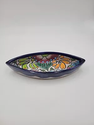 Colorful Talavera Mexico Pottery Snack Tray Serving Set SIDE DISHES ONLY • $29.95