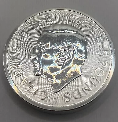 2024 2 Oz .9999 Silver 5 Pound Great Britain Tudor Beasts-Seymour Unicorn Coin • $74.50