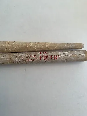 Used 1990s Vic Firth Original Buddy Rich Sticks Signature Series White Drumstick • $19.99