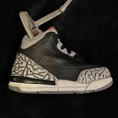 JORDAN 3 Black Cement Custom Shoe Sneaker Golf Putter Head Cover Nike Air • $50