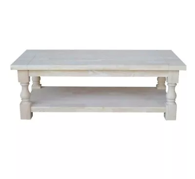 Tuscan Coffee Table  Unfinished • $381.18