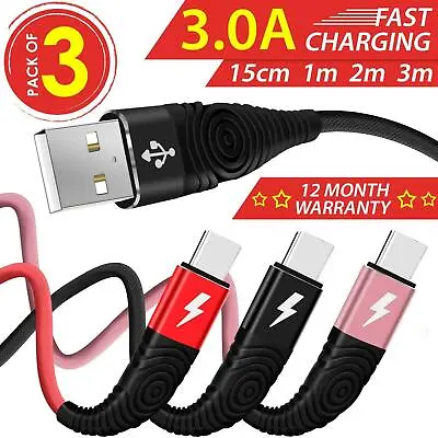 Fast Charging USB Data Cable Charger Lead For IPhone 14 13 12 11 XR X XS MAX 7 8 • £5.29