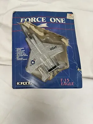 ERTL VTG 1986 FORCE ONE 8'' F-15 EAGLE McDONNELL DOUGLAS # 1162 DIE CAST Macao • $29.95