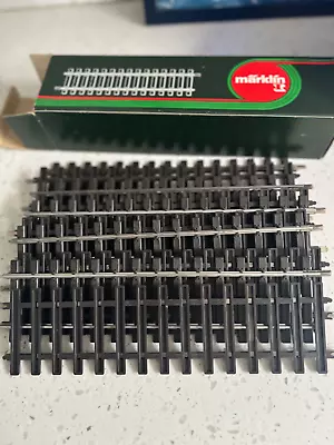 Marklin 5900 Straight Track Set. 10 Pieces-300mm Long. Original Box Never Used • $50