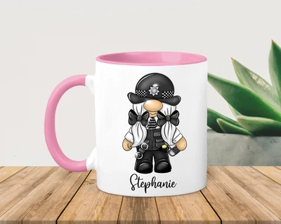 £8.95 • Buy Personalised Police Officer Mug, Police Woman Gift, Female Police Officer Gift 