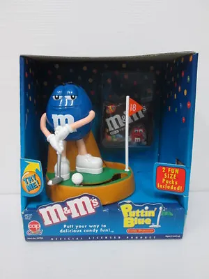 [W.H]MISB M&M's Puttin GOLF BLUE Dispenser With BOX IN STOCK FREE SHIPING  • $24.99