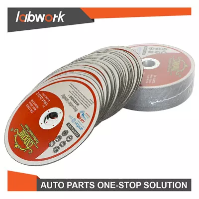 Labwork Cut Off Wheel - Metal & Stainless Steel 25/50/100 Pack 4 4.5 5 6 7  • $16.70