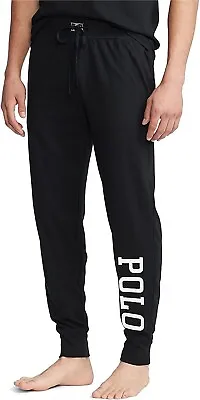 NWT Polo Ralph Lauren BLACK/WHITE Jogger Pajama/Lounge KNIT Pants Men's 2X 2XB • $34.99