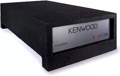 Kenwood Excelon P-XW1002B 10  Subwoofer Sealed Down-Firing Enclosure 4 O Car Sub • $249